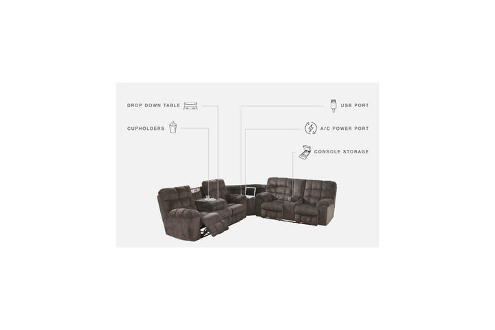 Acieona 3-Piece Reclining Sectional (58300S1)