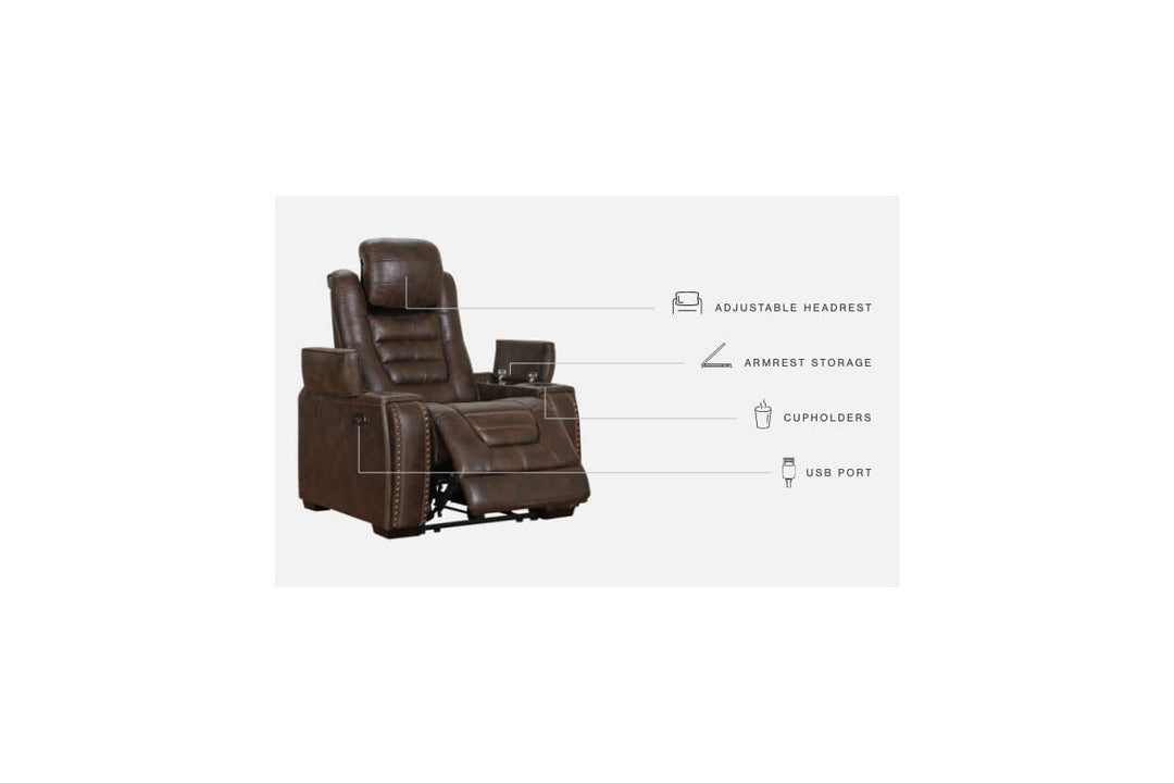 Game Zone Power Recliner (3850113)