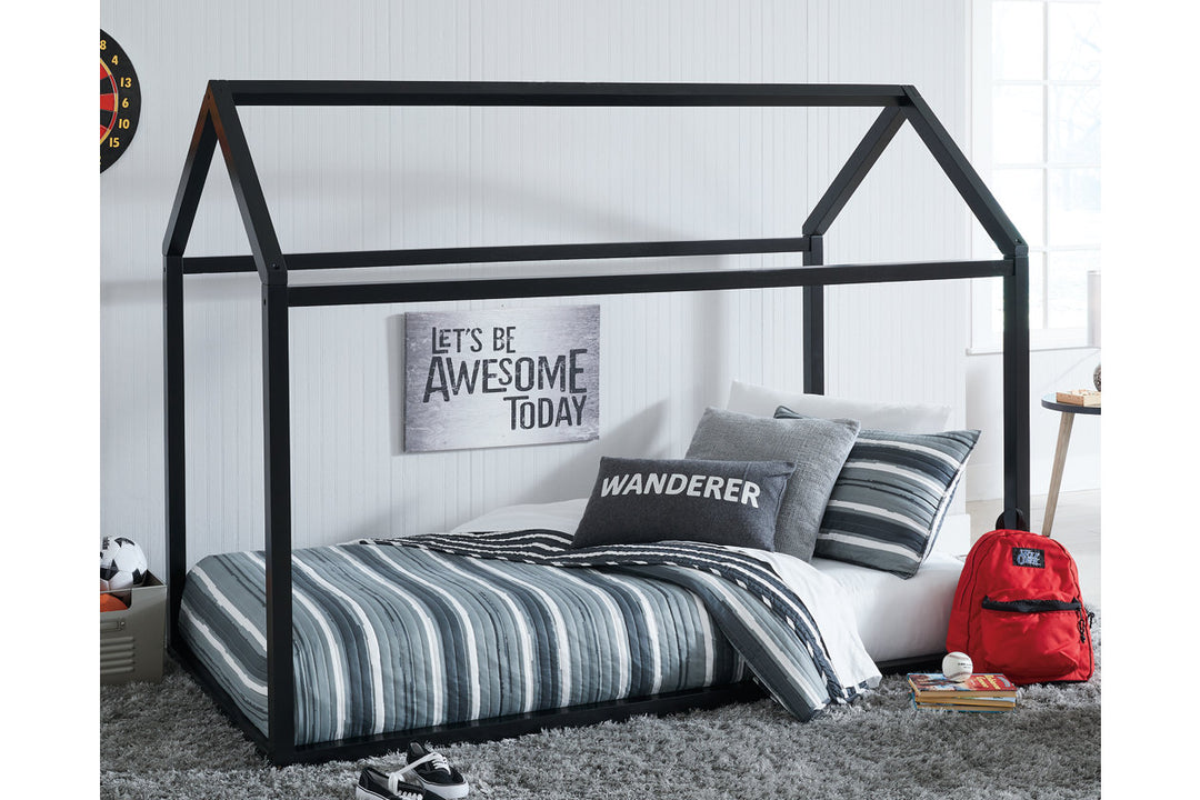 Flannibrook Twin House Bed Frame (B082-161)