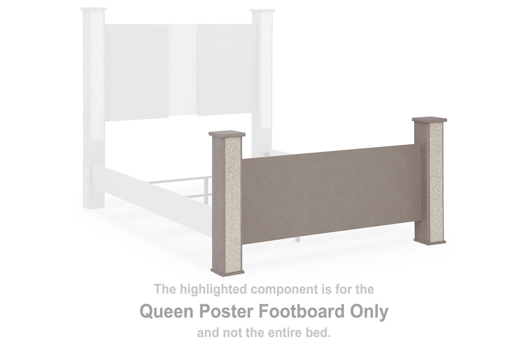 Surancha Queen Poster Footboard (B1145-64)