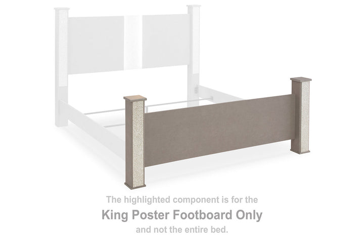 Surancha King Poster Footboard (B1145-66)