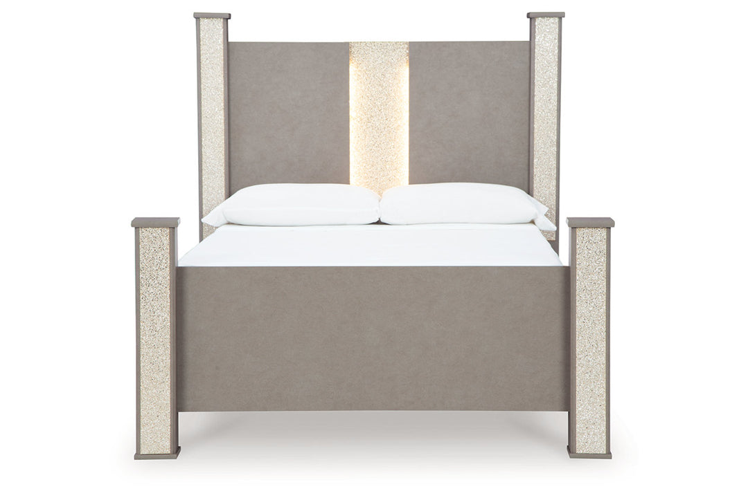 Surancha Queen Poster Bed (B1145B4)