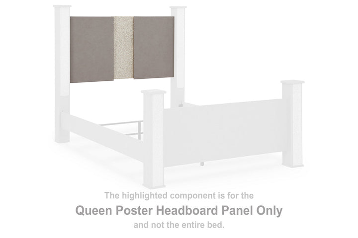 Surancha Queen Poster Headboard Panel (B1145-67)