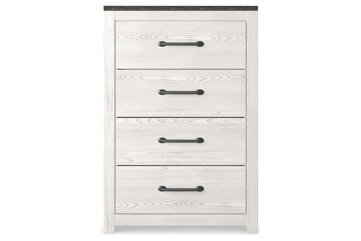 Gerridan King Panel Bed, Chest and 2 Nightstands (B1190B25)