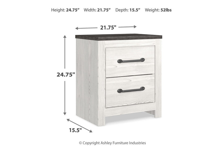 Gerridan King Panel Bed, Chest and 2 Nightstands (B1190B25)