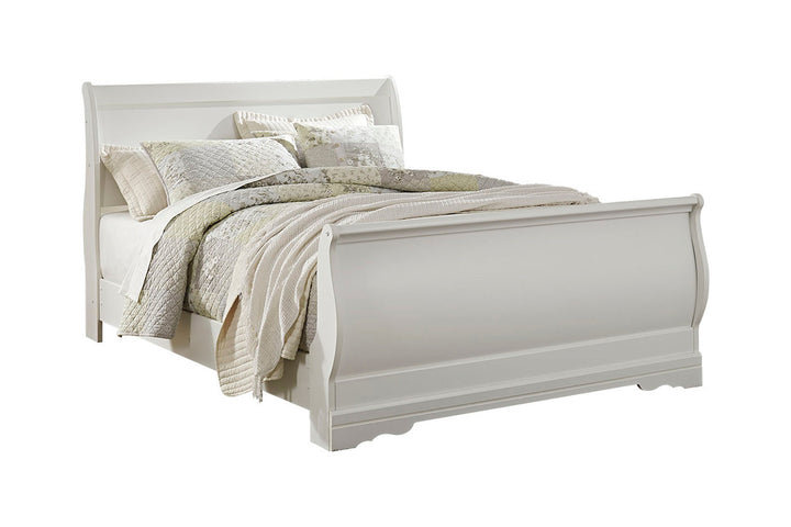 Anarasia Queen Sleigh Bed (B129B4)