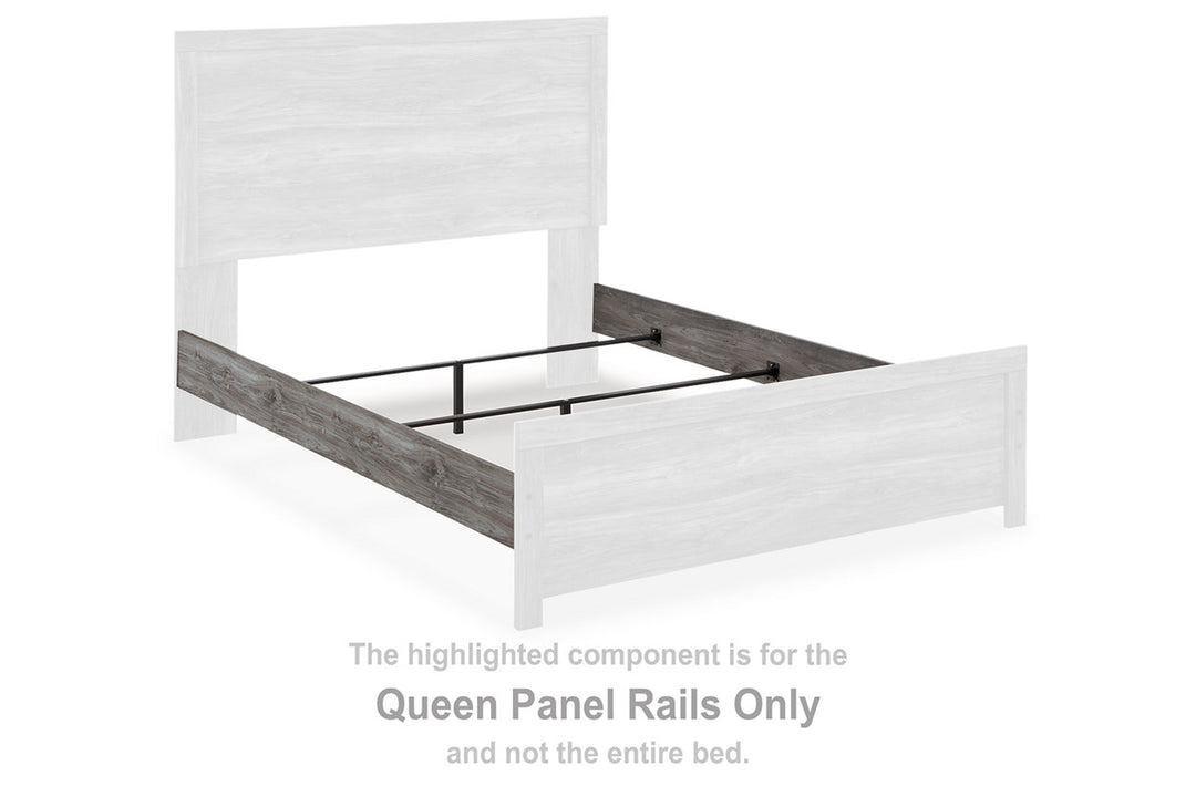 Bronyan Queen Panel Rails (B1290-98)