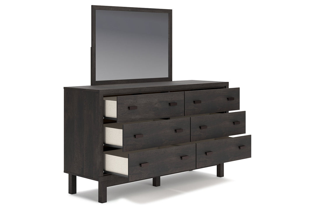 Toretto Dresser and Mirror (B1388B1)