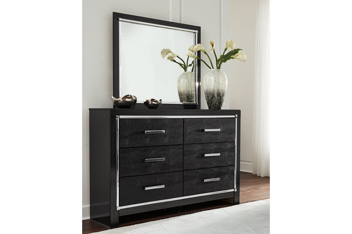 Kaydell Dresser and Mirror (B1420B1)