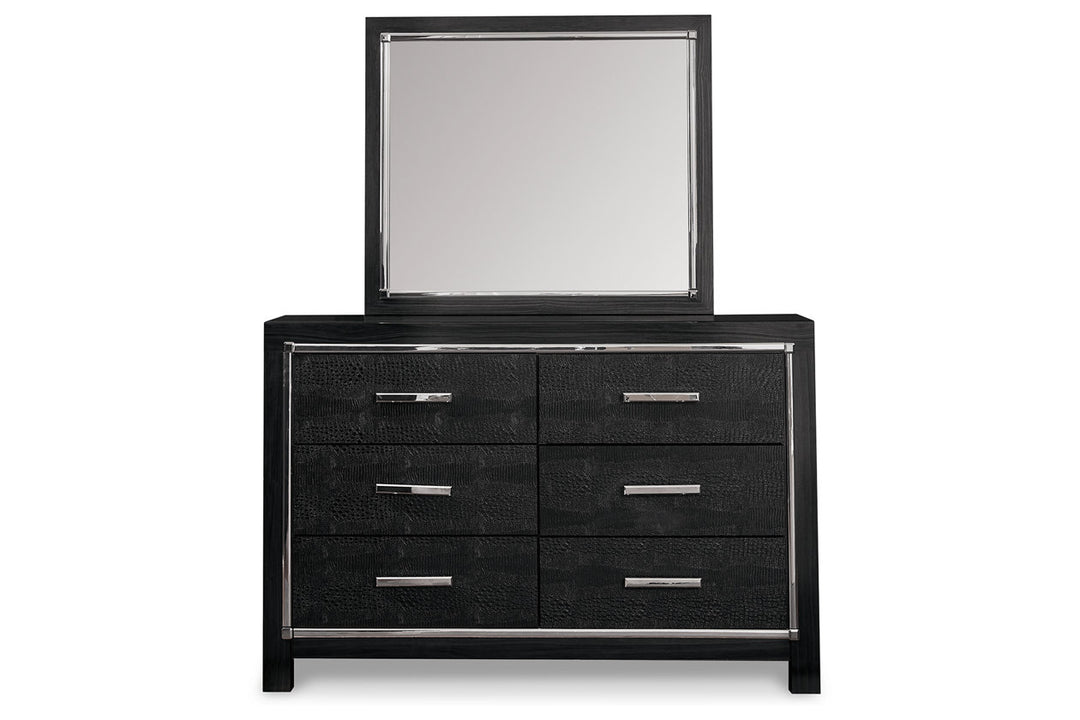 Kaydell Dresser and Mirror (B1420B1)