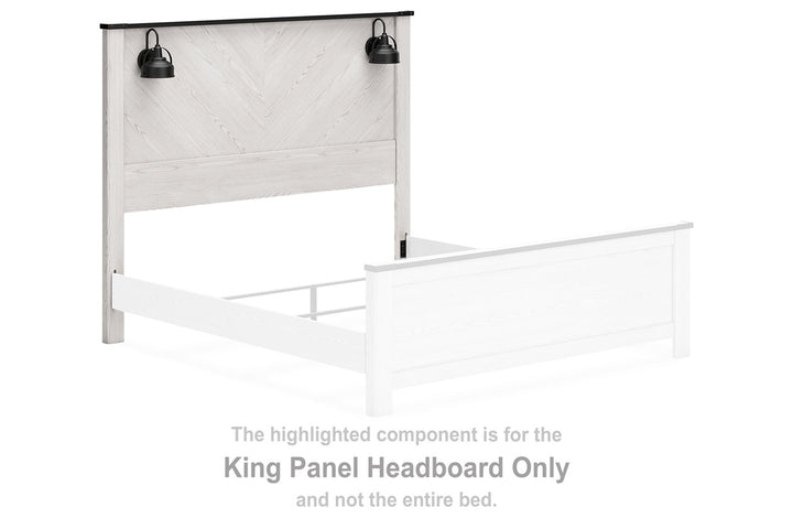 Schoenberg King Panel Headboard (B1446-158)