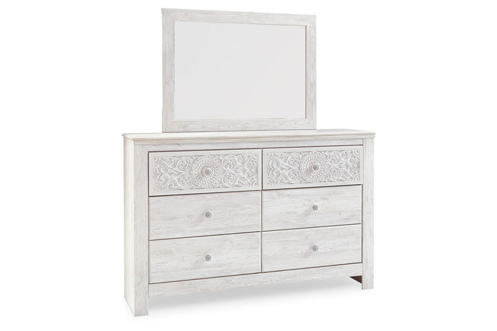 Paxberry Dresser and Mirror (B181B8)