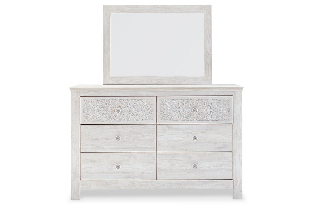 Paxberry Dresser and Mirror (B181B8)