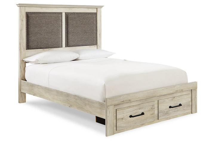 Cambeck Queen Upholstered Panel Storage Bed (B192B47)
