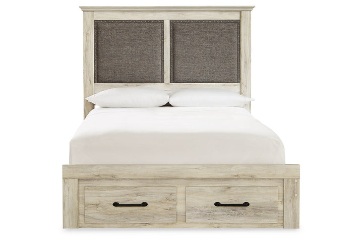 Cambeck Queen Upholstered Panel Storage Bed (B192B47)