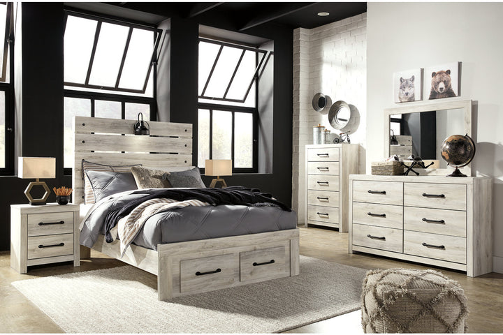 Cambeck Full Panel Bed with 2 Storage Drawers (B192B33)