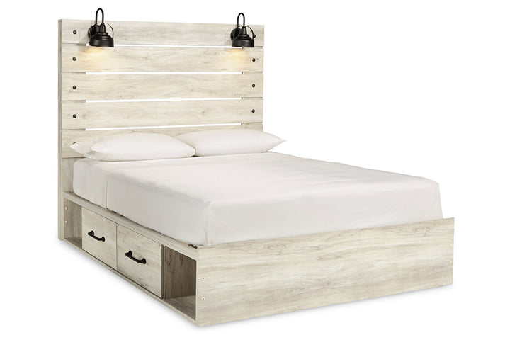 Cambeck Queen Panel Bed with 4 Storage Drawers (B192B24)
