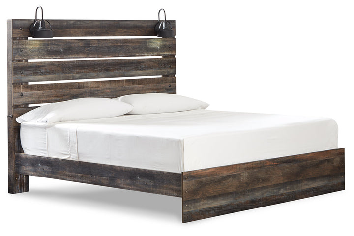Drystan King Panel Bed (B211B14)