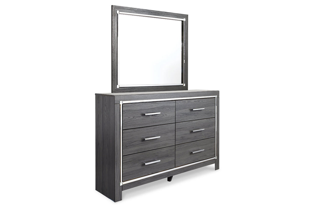 Lodanna Queen Panel Bed, Dresser and Mirror (B214B28)