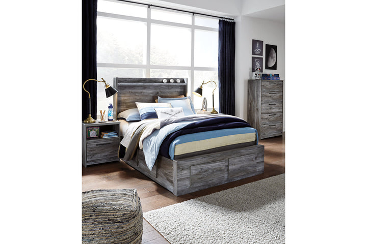 Baystorm Full Panel Bed with 6 Storage Drawers (B221B27)
