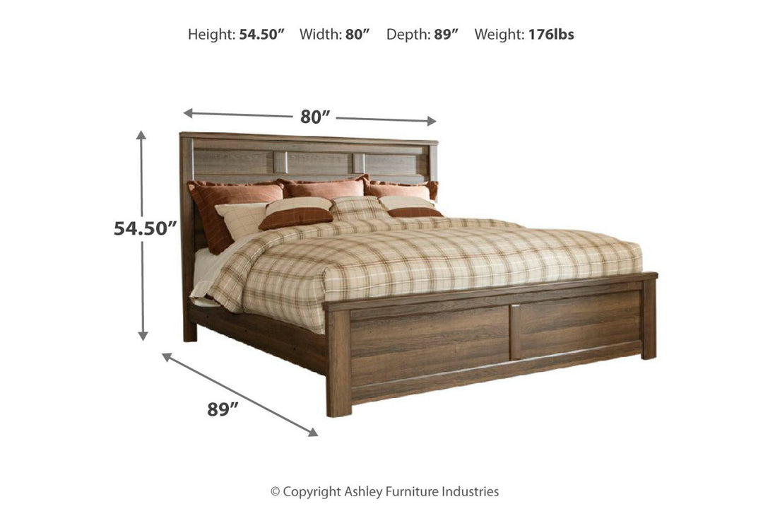 Juararo King Panel Bed (B251B9)