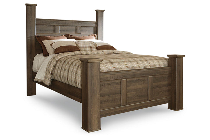 Juararo Queen Poster Bed (B251B3)