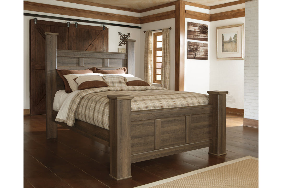 Juararo Queen Poster Bed (B251B3)