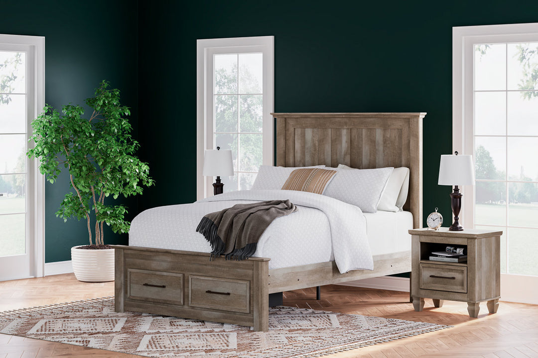 Yarbeck Queen Panel Bed with Storage (B2710B4)