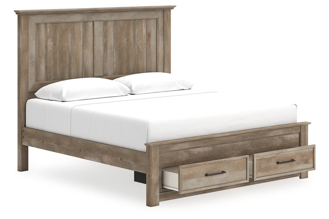 Yarbeck King Panel Bed with Storage (B2710B7)