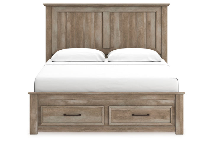 Yarbeck King Panel Bed with Storage (B2710B7)