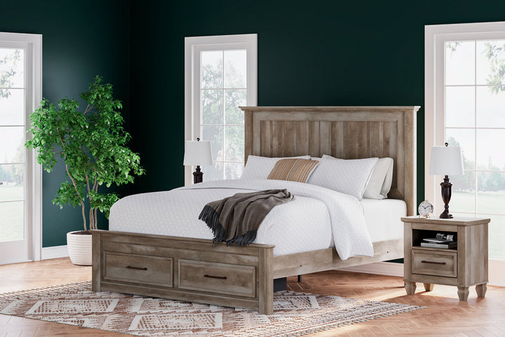 Yarbeck King Panel Bed with Storage (B2710B7)