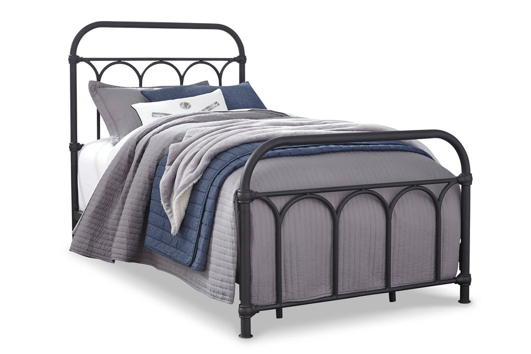 Nashburg Twin Metal Bed (B280-671)