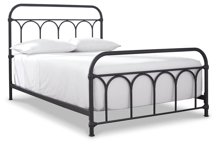 Nashburg Full Metal Bed (B280-672)