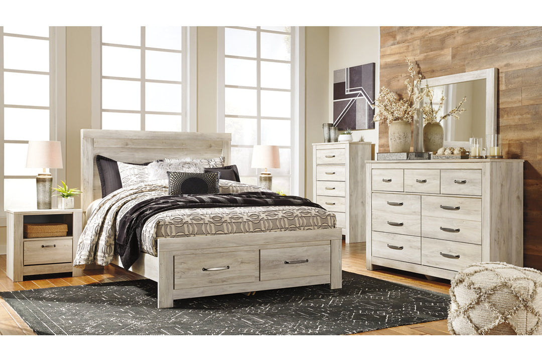 Bellaby Queen Platform Bed with 2 Storage Drawers (B331B4)