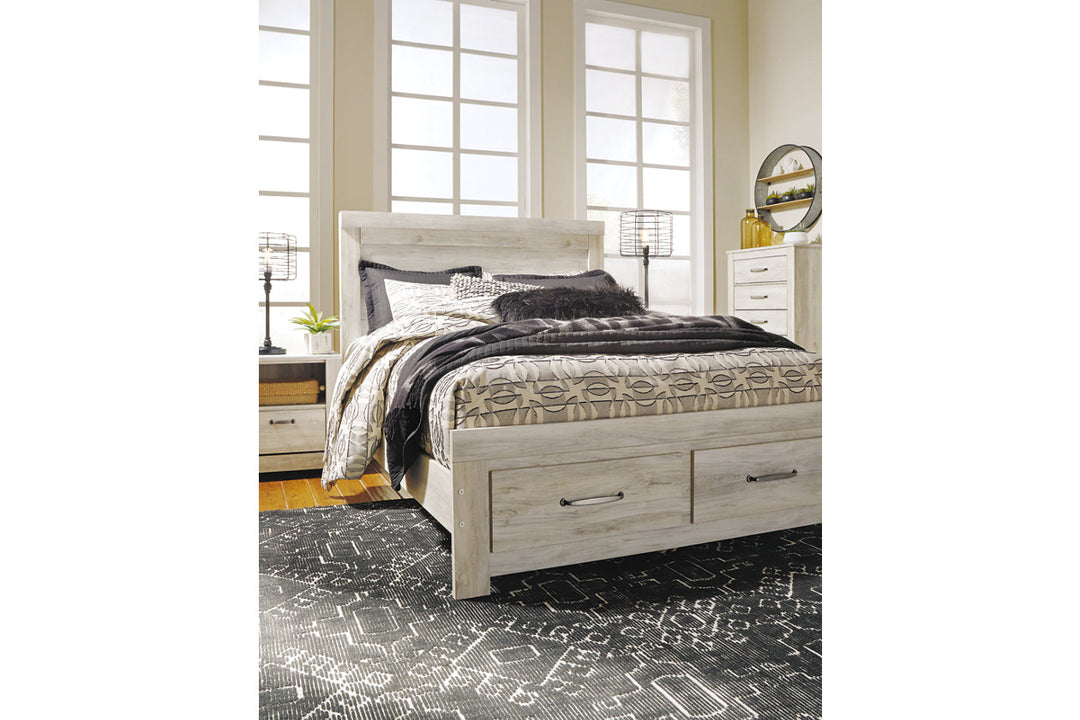 Bellaby Queen Platform Bed with 2 Storage Drawers (B331B4)