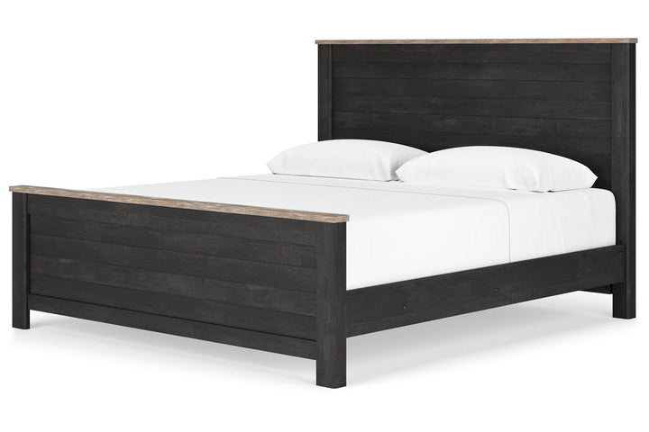 Nanforth King Panel Bed (B3670B4)