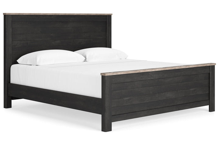 Nanforth King Panel Bed (B3670B4)