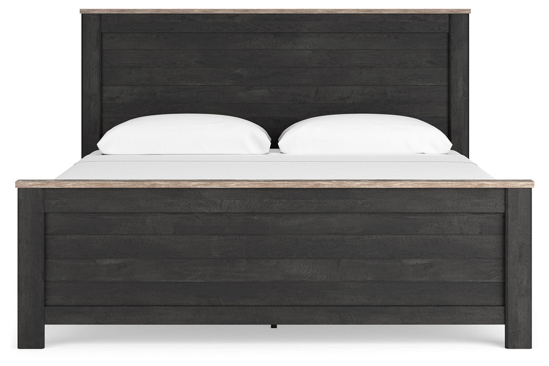 Nanforth King Panel Bed (B3670B4)