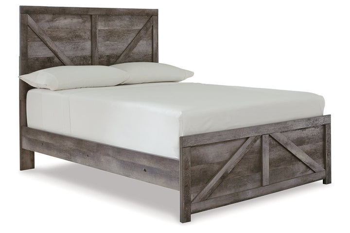 Wynnlow Full Crossbuck Panel Bed (B440B17)