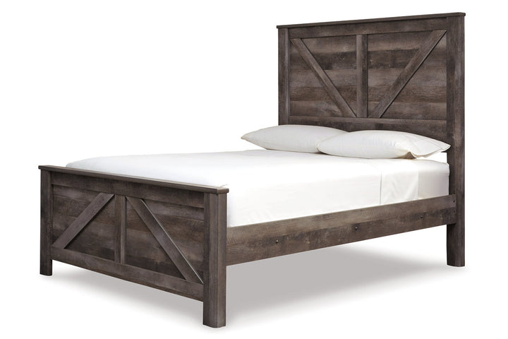 Wynnlow Queen Crossbuck Panel Bed (B440B9)