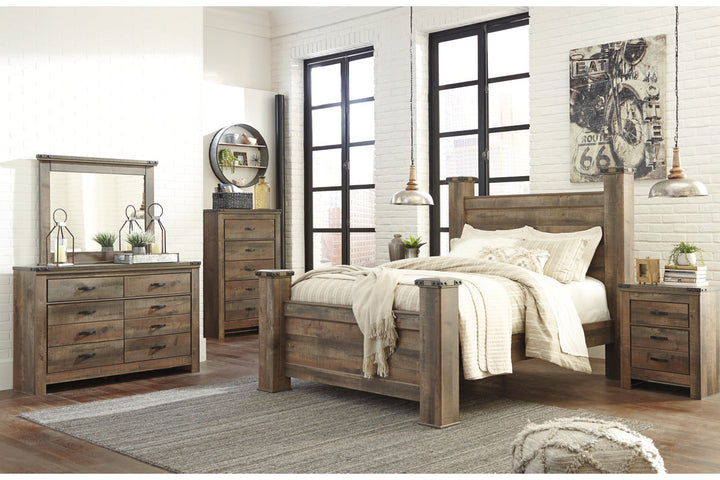 Trinell Queen Poster Bed (B446B40)