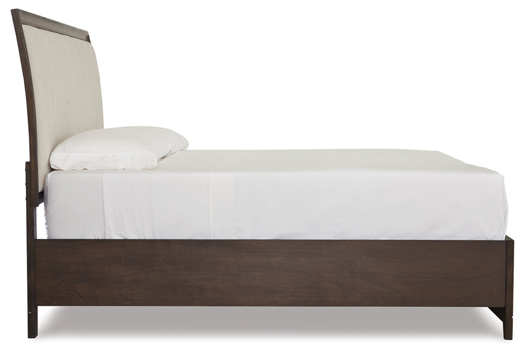 Brueban California King Panel Bed with 2 Storage Drawers (B497B5)