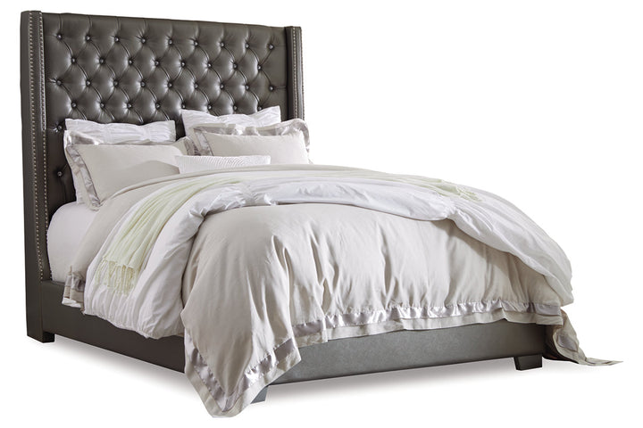 Coralayne Queen Upholstered Bed (B650B13)