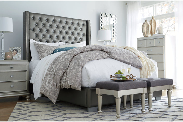 Coralayne Queen Upholstered Bed (B650B13)