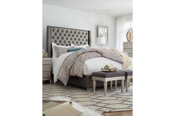 Coralayne Queen Upholstered Bed (B650B13)