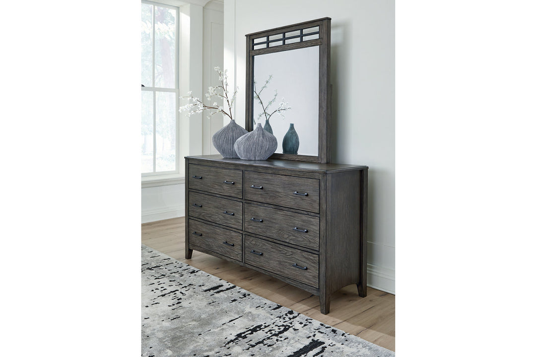 Montillan Dresser and Mirror (B651B1)