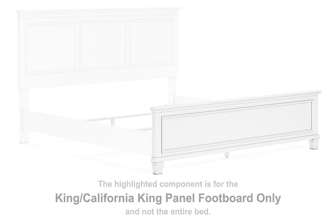 Fortman King/California King Panel Footboard (B680-56)