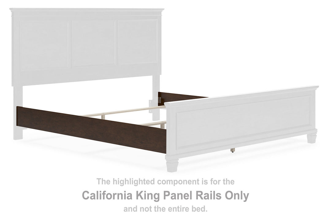 Danabrin California King Panel Rails (B685-94)