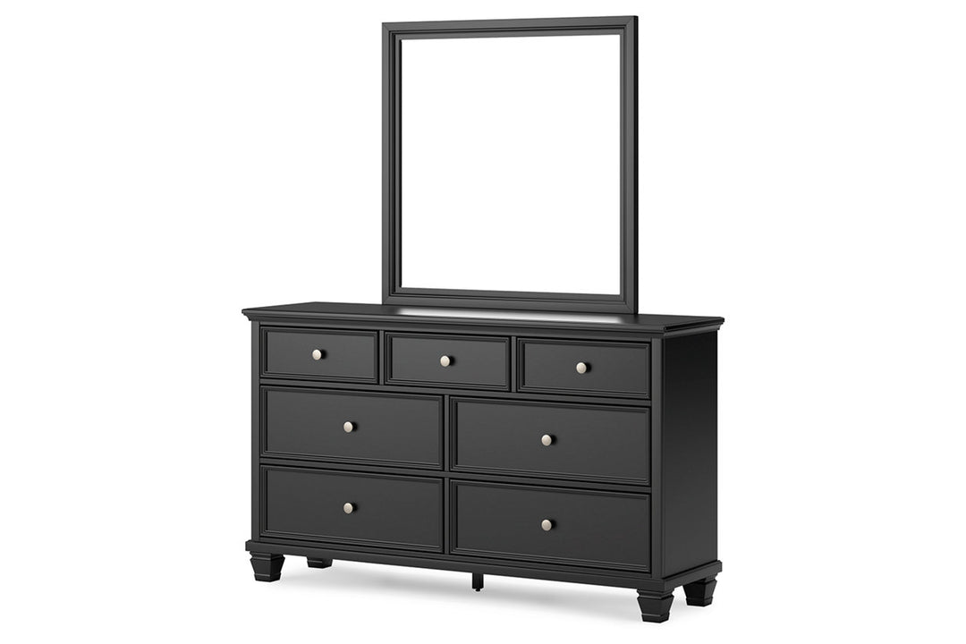 Lanolee Dresser and Mirror (B687B1)