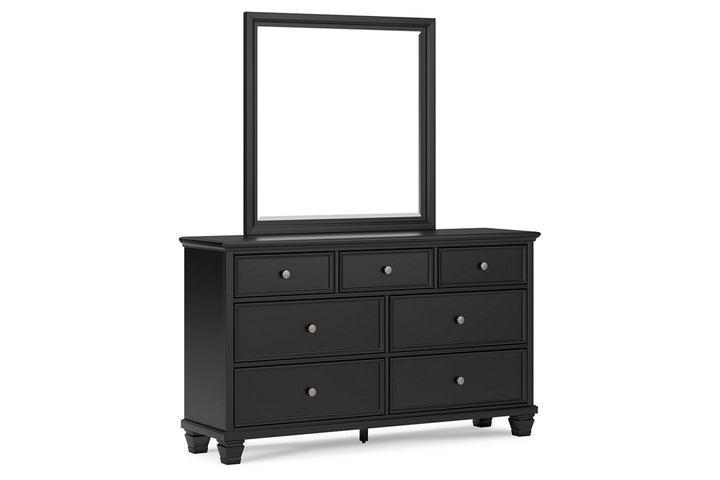 Lanolee Dresser and Mirror (B687B1)